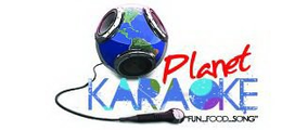 PLANET KARAOKE FUN...FOOD...SONG logo