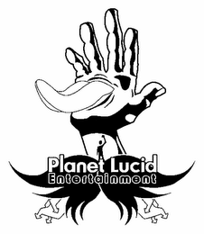 PLANET LUCID ENTERTAINMENT logo