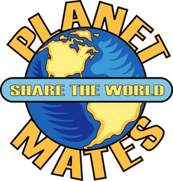 PLANET MATES SHARE THE WORLD logo