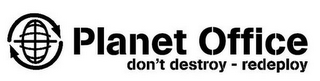 PLANET OFFICE DON'T DESTROY - REDEPLOY logo
