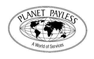 PLANET PAYLESS A WORLD OF SERVICES logo