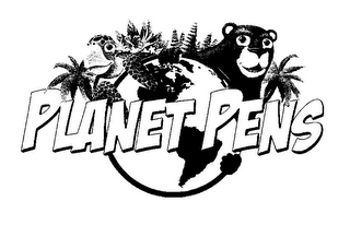 PLANET PENS logo
