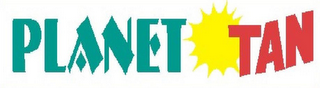 PLANET TAN logo