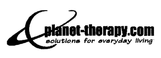 PLANET-THERAPY.COM SOLUTIONS FOR EVERYDAY LIVING logo