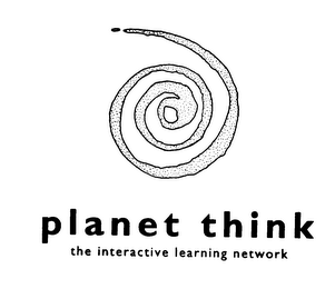 PLANET THINK THE INTERACTIVE LEARNING NETWORK logo