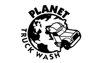PLANET TRUCK WASH logo
