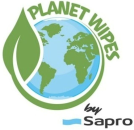 PLANET WIPES BY SAPRO logo