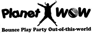 PLANET WOW BOUNCE PLAY PARTY OUT-OF-THIS-WORLD logo