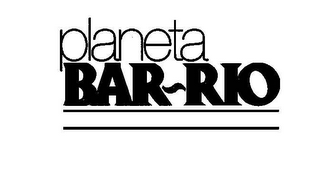 PLANETA BAR~RIO logo