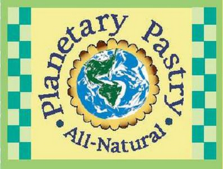 PLANETARY PASTRY ALL-NATURAL logo