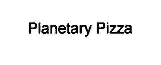 PLANETARY PIZZA logo