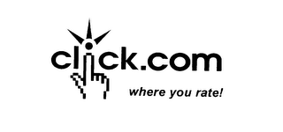 PLANETCLICK.COM WHERE YOU RATE! logo