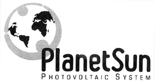 PLANETSUN PHOTOVOLTAIC SYSTEM