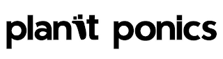 PLANIT PONICS logo