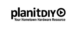 PLANITDIY YOUR HOMETOWN HARDWARE RESOURCE logo