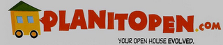 PLANITOPEN.COM YOUR OPEN HOUSE EVOLVED logo