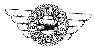 PLANK ROAD DROPS IN logo