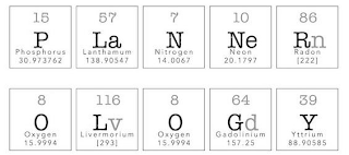 PLANNER OLOGY 15 P PHOSPHORUS 30.973762 57 LA LANTHAMUM 138.90547 7 N NITROGEN 14.0067 10 NE NEON 20.1797 86 RN RADON [222] 8 O OXYGEN 15.9994 116 LV LIVERMORIUM [293] 8 O OXYGEN 15.9994 64 GD GADOLINIUM 157.25 39 Y YTTRIUM 88.90585 logo