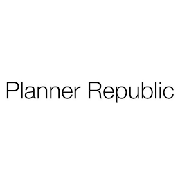 PLANNER REPUBLIC logo