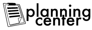 PLANNING CENTER logo