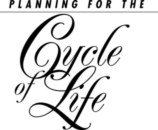 PLANNING FOR THE CYCLE OF LIFE logo