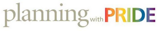 PLANNING WITH PRIDE logo