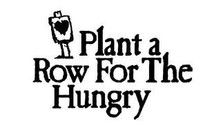 PLANT A ROW FOR THE HUNGRY logo