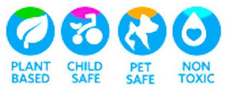 PLANT BASED CHILD SAFE PET SAFE NON TOXIC logo