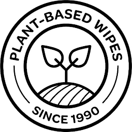 PLANT-BASED WIPES - SINCE 1990 logo