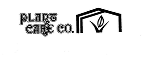 PLANT CARE CO. logo