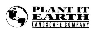 PLANT IT EARTH LANDSCAPE COMPANY logo