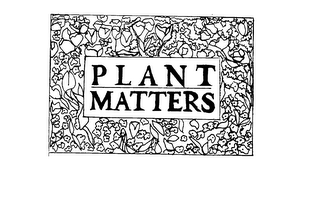 PLANT MATTERS logo