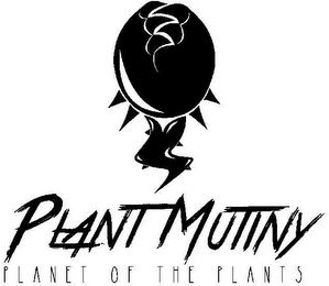 PLANT MUTINY PLANET OF THE PLANTS logo