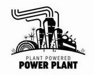 PLANT POWERED POWER PLANT logo