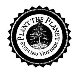 PLANT THE PLANET STERLING VINEYARDS logo