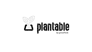 PLANTABLE BY GROWPACK logo