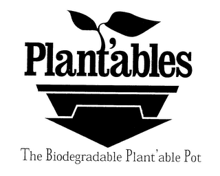 PLANT'ABLES THE BIODEGRADABLE PLANT'ABLE POT logo