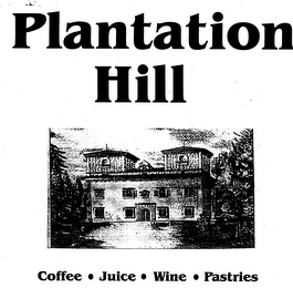 PLANTATION HILL COFFEE JUICE WINE PASTRIES logo