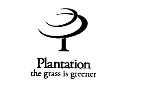 PLANTATION THE GRASS IS GREENER logo