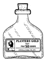 PLANTERS GOLD RUM PYRAT XO RESERVE ANGUILLA RUMS, LTD BWI logo