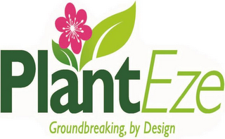 PLANTEZE GROUNDBREAKING, BY DESIGN logo