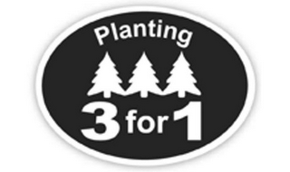 PLANTING 3 FOR 1 logo