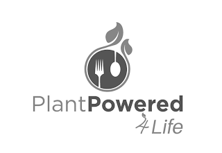 PLANTPOWERED 4 LIFE logo