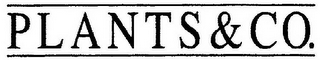 PLANTS & CO. logo