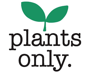 PLANTS ONLY. logo