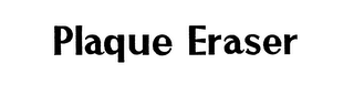 PLAQUE ERASER logo