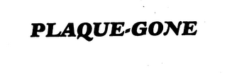 PLAQUE-GONE logo