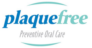 PLAQUEFREE PREVENTIVE ORAL CARE logo