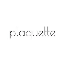 PLAQUETTE logo