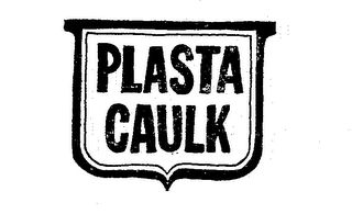 PLASTA CAULK logo